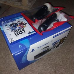 Playstation VR with two PS4 Move controllers