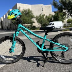 Kids Specialized HotRock Bike And Helmet 