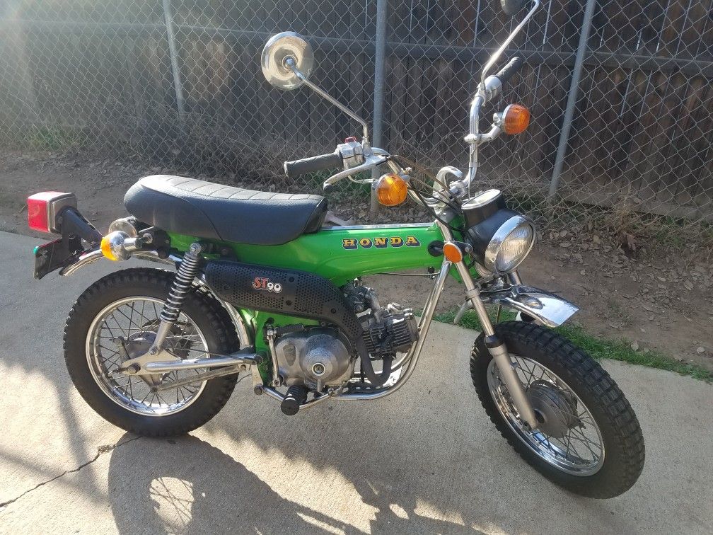 Classic 1972 Honda ST90 trail dual sport