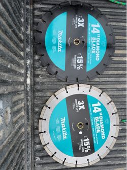 14” Concrete blade