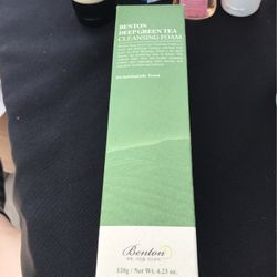 Green tea cleansing foam 