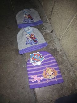 Disney frozen beanies for girls