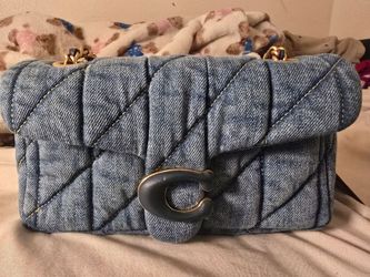 Coach Tabby 20 Quilted Denim