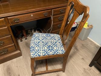 Ethan Allen  antique roll top desk