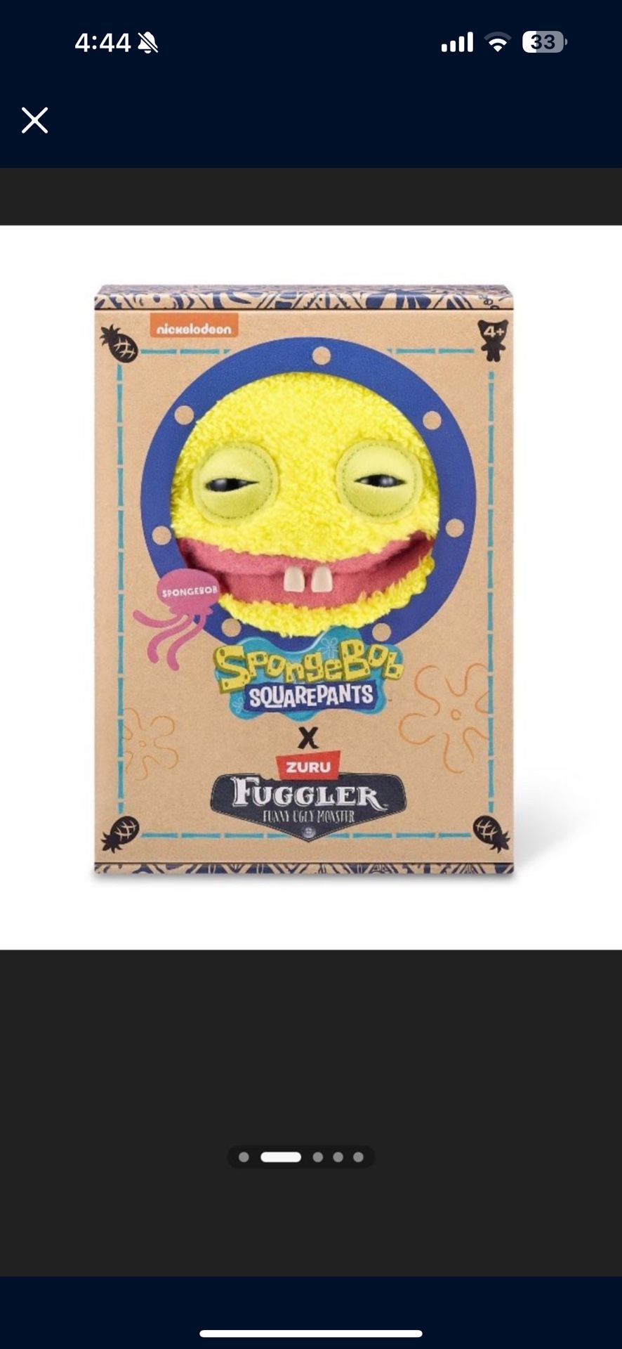 SpongeBob SquarePants X Zuru Fuggler