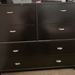 Dresser w/ Mirror & 2 Night stands