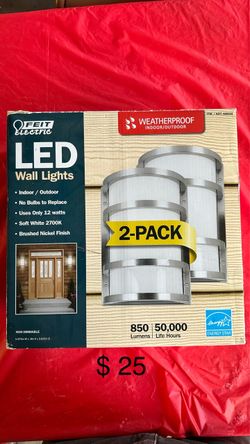 Feit Electric LED Wall Lights 2-Pack