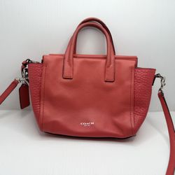 COACH Bleecker Mini Riley Carryall shoulder bags crossbody satchel style 27923