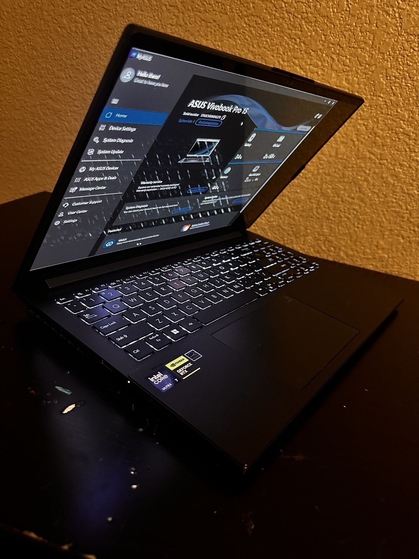 ASUS OLED Vivobook 15 Pro RTX 3050 Ultra 7
