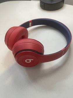 [NEW] Beats Solo3 Wireless On-Ear Headphones, Club Red