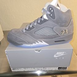 Wolf grey jordan 5s