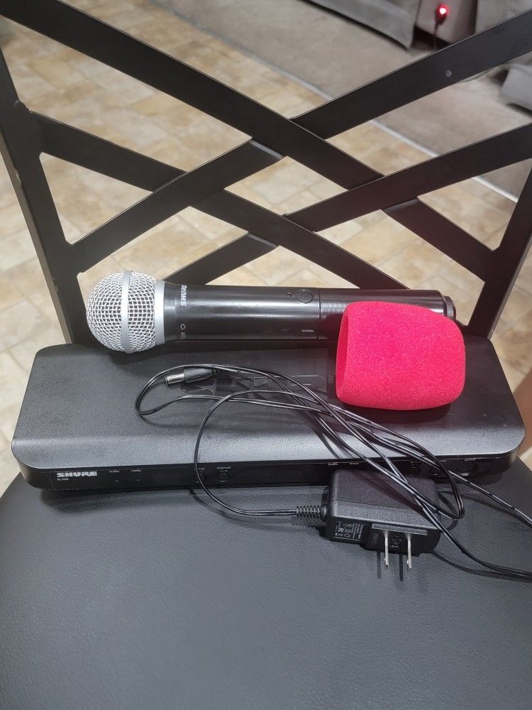 Shure Wireless Receiver With 🎤