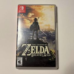 The legend of Zelda breath of the wild- Nintendo Switch