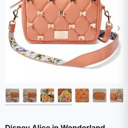 Alice In Wonderland Loungefly Crossbody 