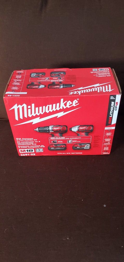 Milwaukee Combo Kit Brand New In Box