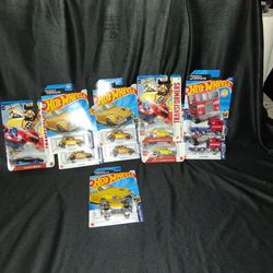 Hot Wheels Transformer Lot Of 10