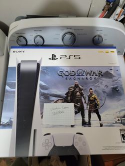 Playstation 5 God Of War Disc EDITION Bundle NEW 