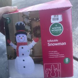 Inflatable Snowman 