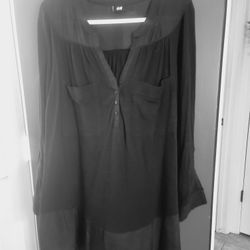 Black Light Flow Dress
