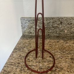 Metal Paper  Towel Holder