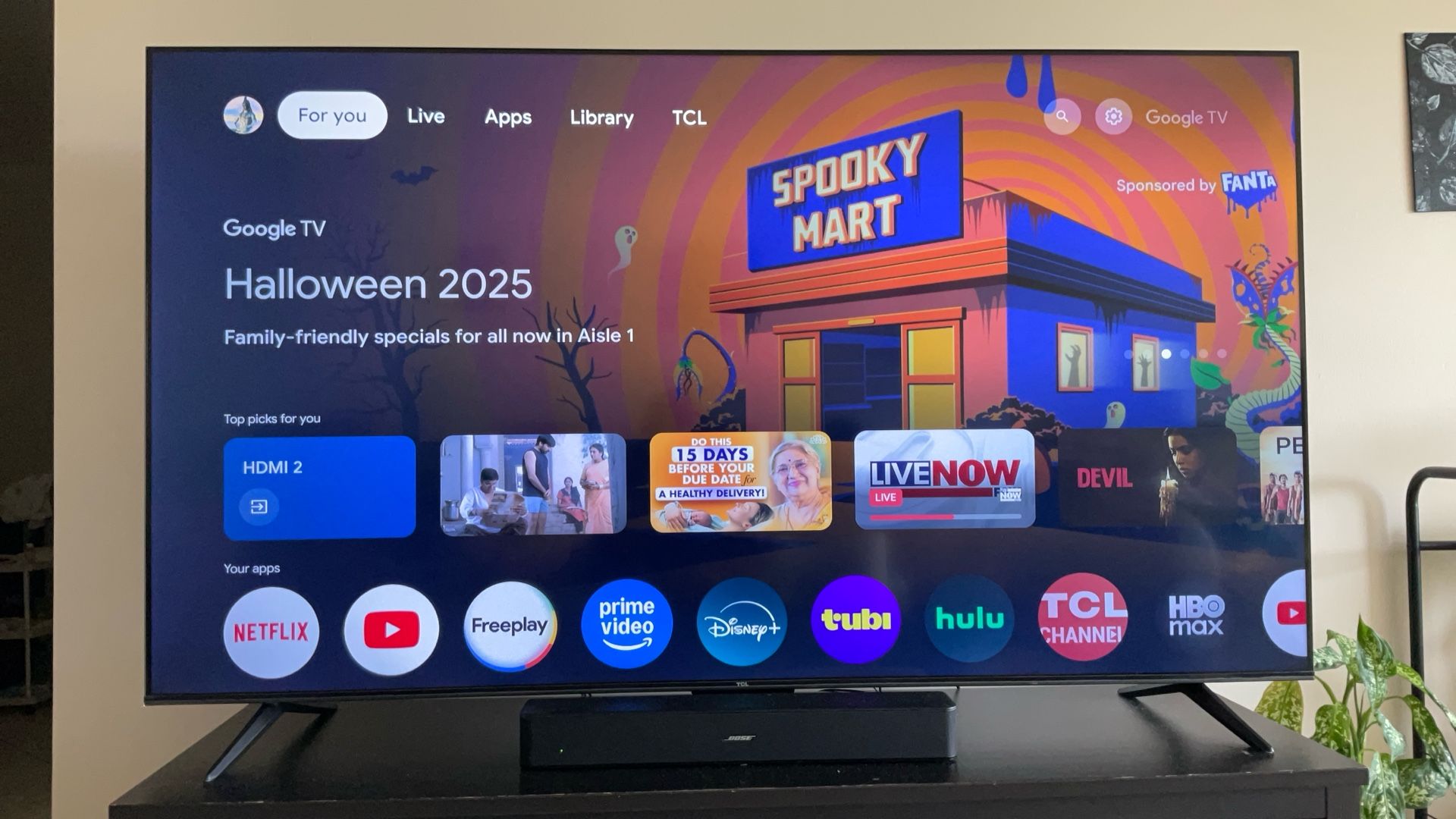 TCL 70” Inch Class 4k ULTRA HD RESOLUTION with Bose Speaker