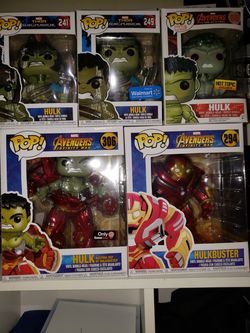 Hulk funko pops
