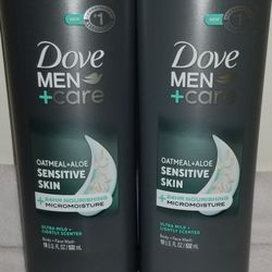 Dove Men Care Body Wash 18oz Each 