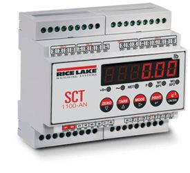 Rice Lake SCT-1100 Signal Conditioning Transmitter 4 Channel DIN Rail RS232 RS48