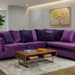 Purple Sectional