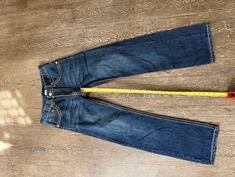 True Religion Logan Super T Dark Wash Denim Jeans