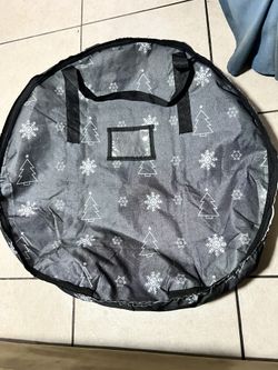 Christmas Wreath Bag