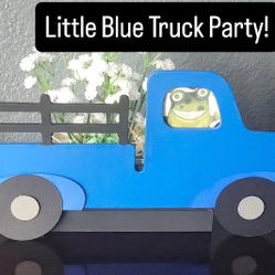 Little Blue Truck Centerpieces 