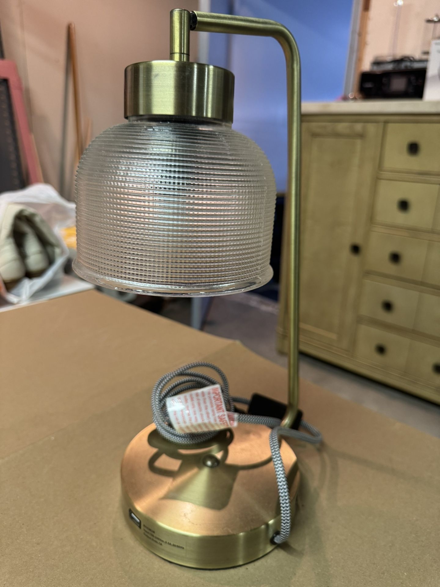 Modern Gold Lamp