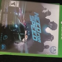 Xbox One NEED FOR SPEED  No scratches
