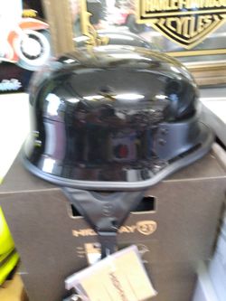 Motorcycle German style helmet DOT approved special deal