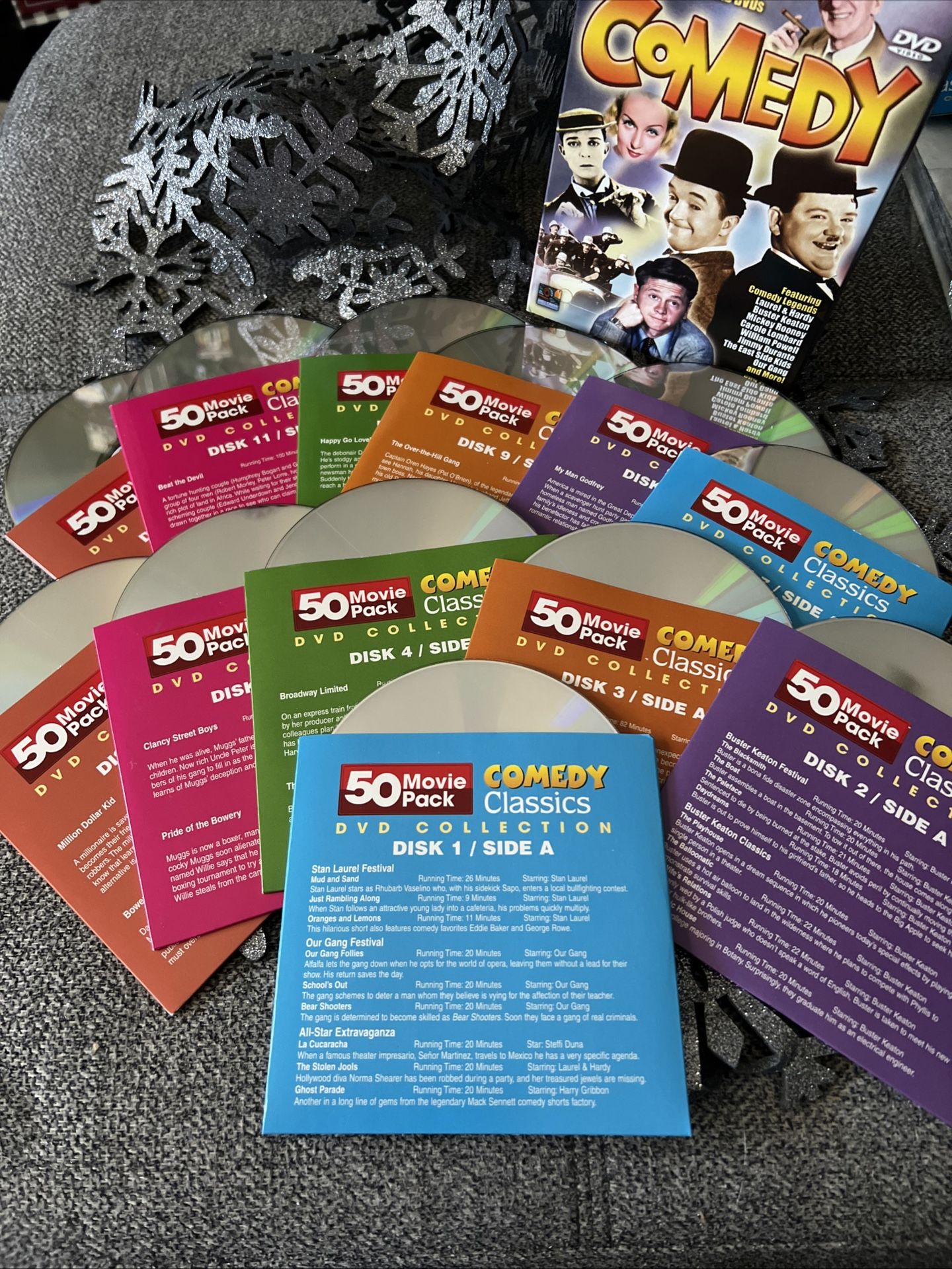 Comedy Classics 50 Movie Pack (DVD, 2004, 12-Disc Set)