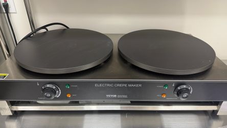 16 inch double crepe machine