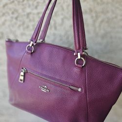Pink Coach Satchel Purse