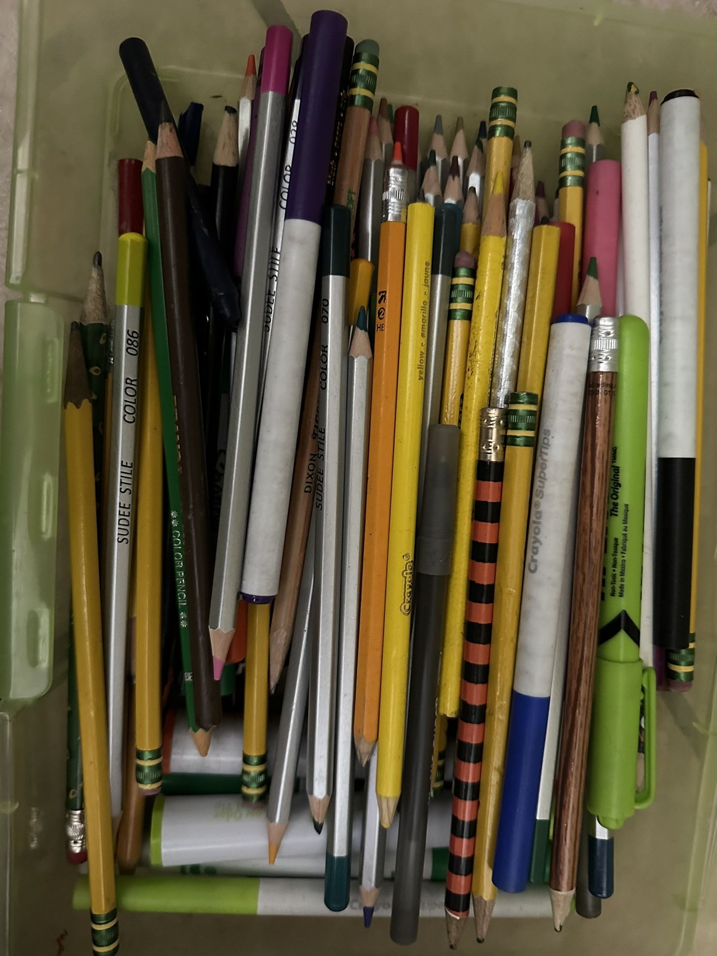 Free Pencils/crayons