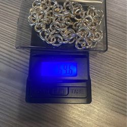 Heavy Sterling Silver Ladies Chain set