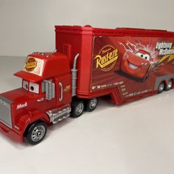 Disney Pixar cars Mack truck hauler