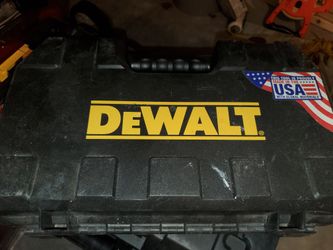 Dewalt hard case for drill