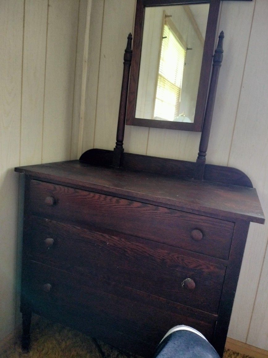 (2) Antique Dressers