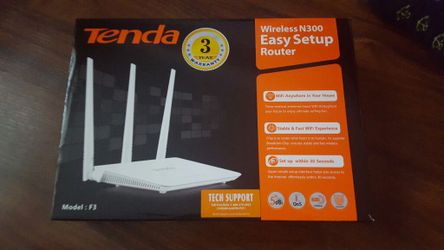 Tenda F3 router N300