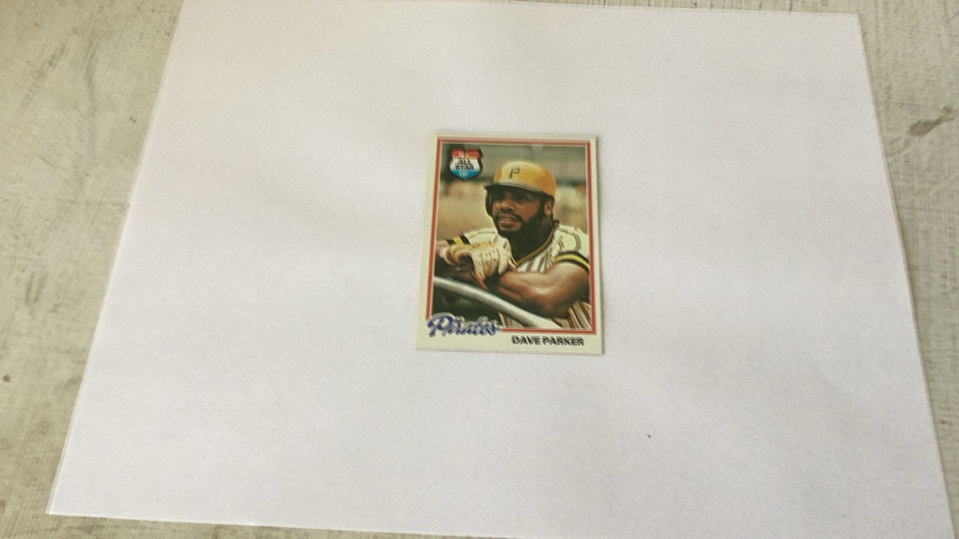 1978 Dave Parker Topps Card# 560