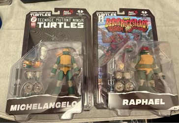 McFarlane Teenage Mutant Ninja Turtles Page Punchers Figures Raph & Mikey Bundle IDW