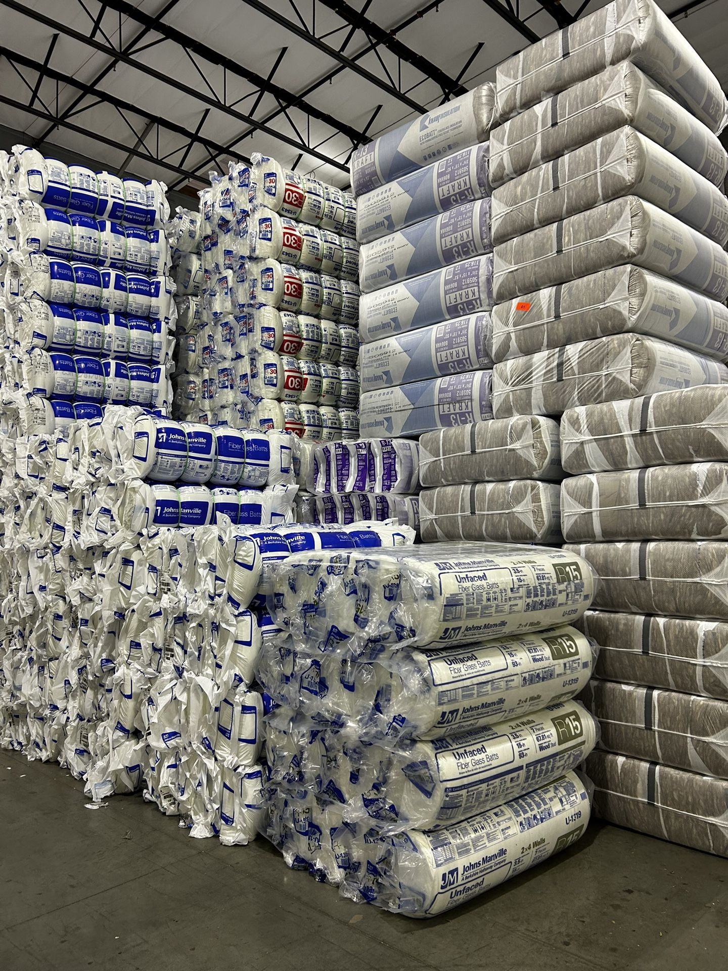 ATTIC -WALL INSULATION AND VACUUM.
