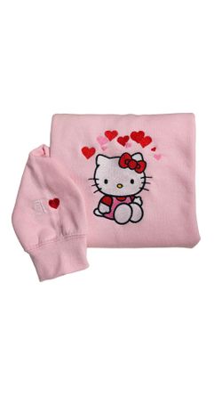 Hello Kitty Embroidered Sweater