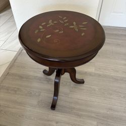 All Wood Side Table