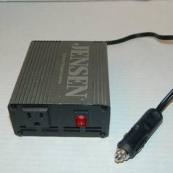 Jensen 160w Power Converter Car Lighter Plug DC In Working Order!!